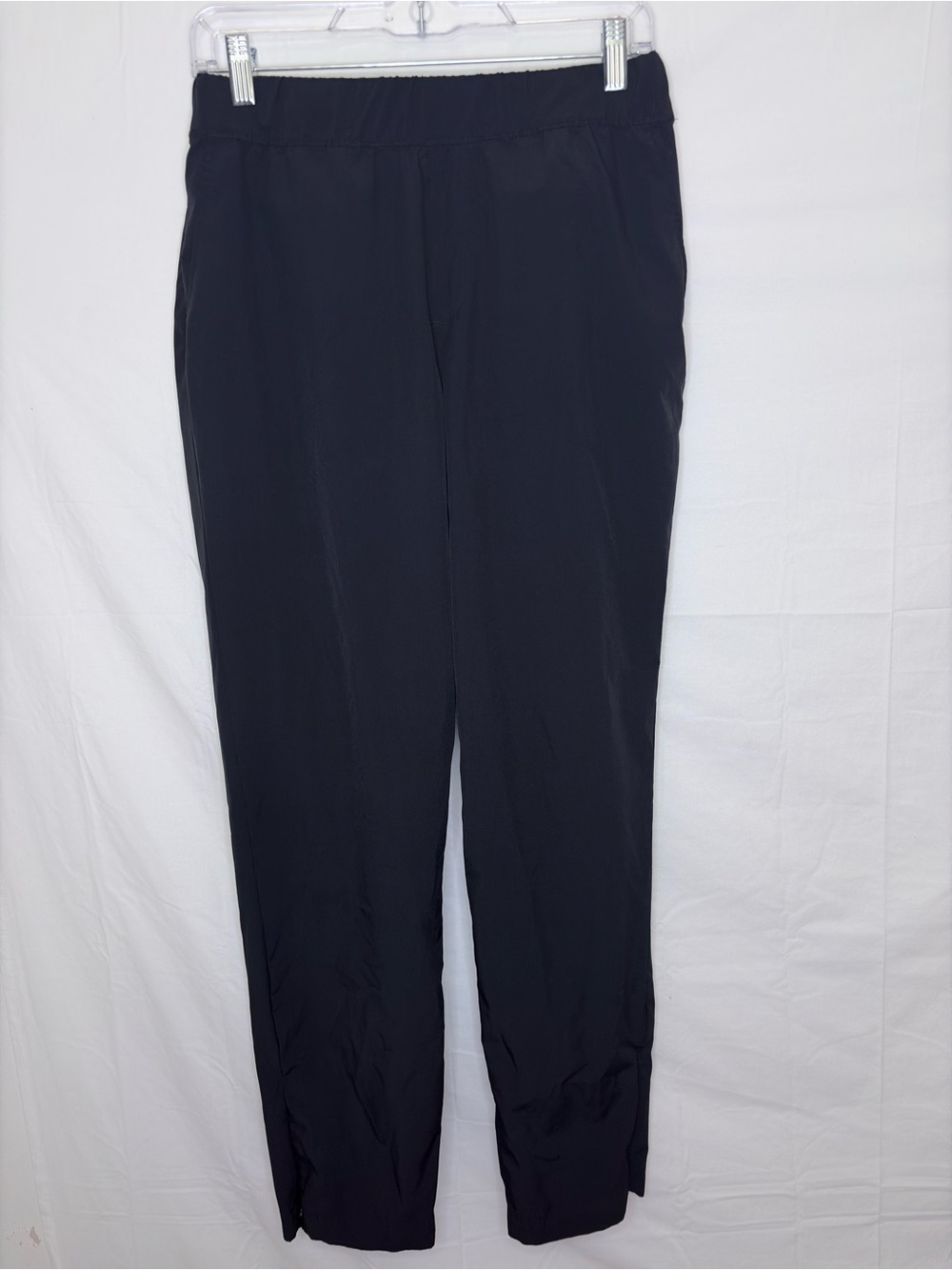 Tommy Bahama Black Elastic Waist Tapered Men's Pants
